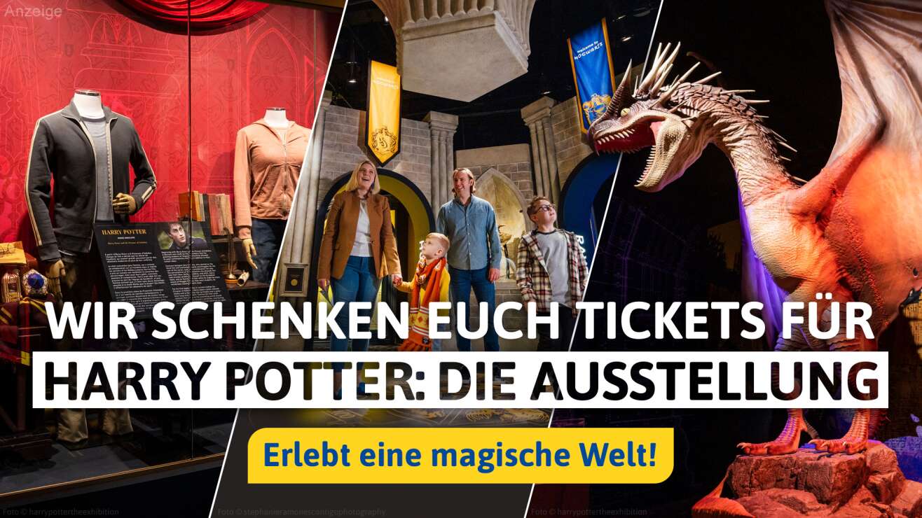 Harry Potter: Die Ausstellung - Wir schenken euch Tickets!